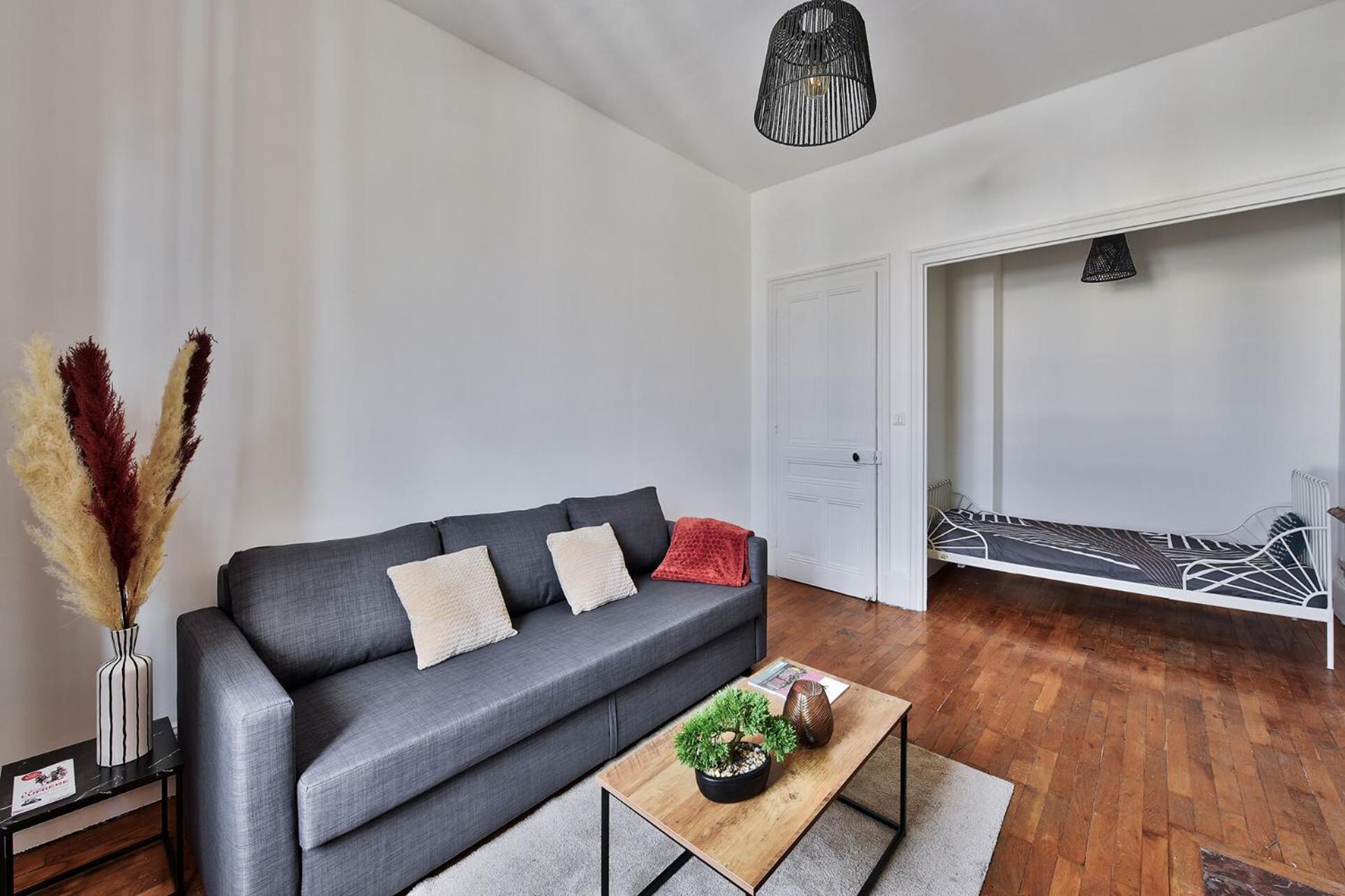 Apartment L'oasis Urbaine - Spacieux Et Elegant Pour 5 Pers Saint-Fons
